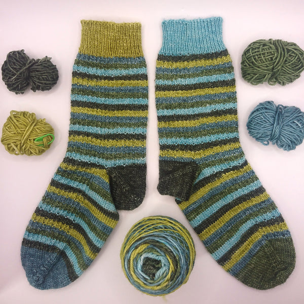 My 5 Favourite Beginner Sock Patterns and Tutorials