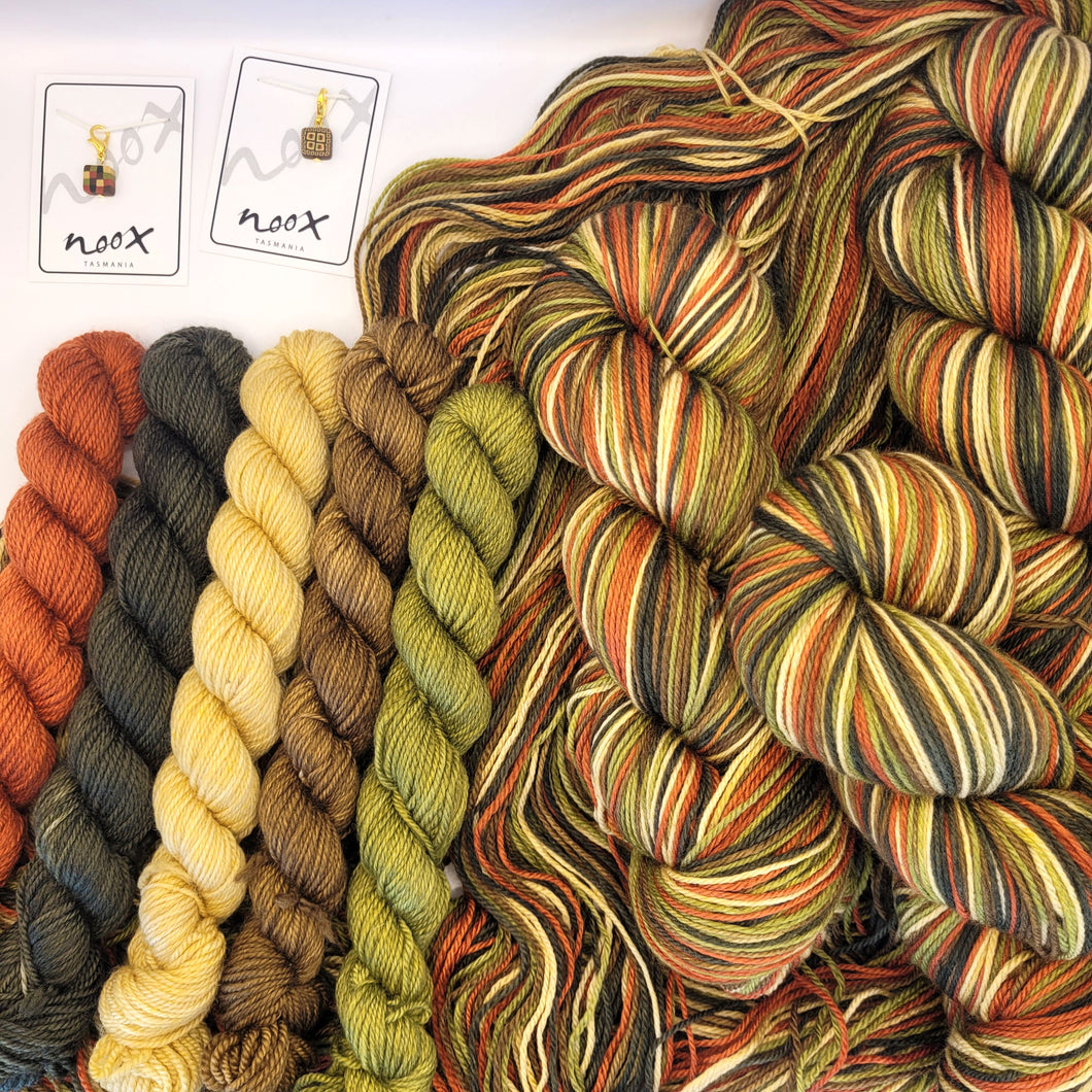 Warm Autumn - Self Striping Sock Sets