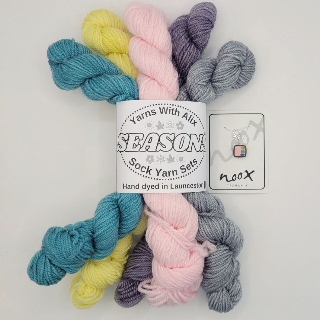 Soft Summer - Mini Skein Sock Sets