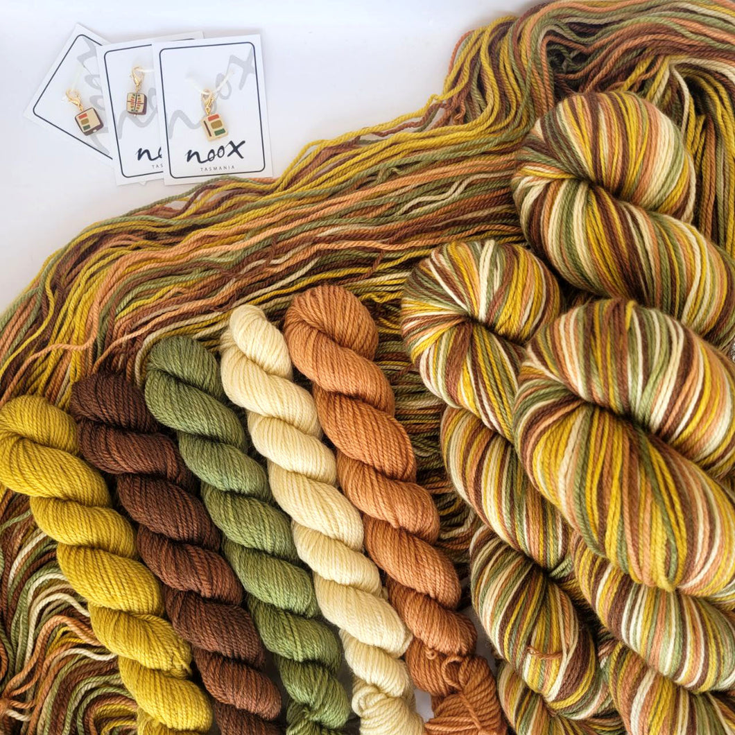 Soft Autumn - Self Striping Sock Sets