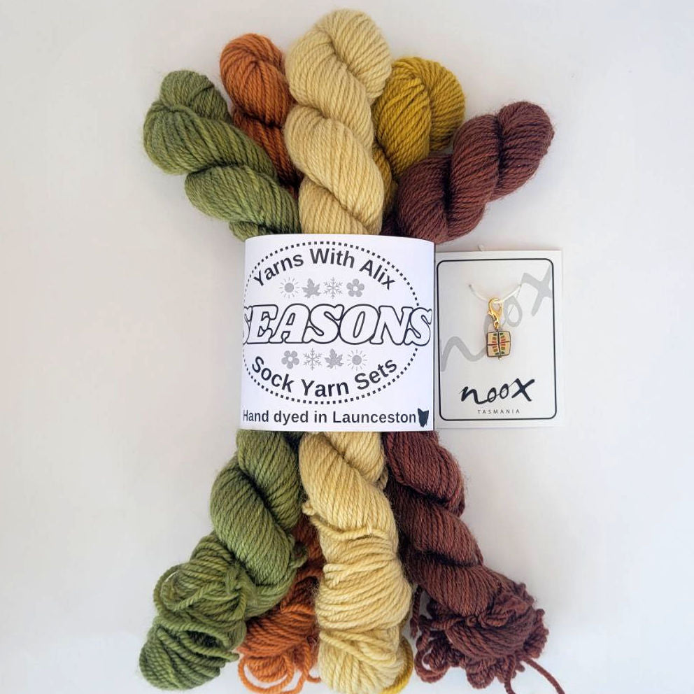 Soft Autumn - Mini Skein Sock Sets