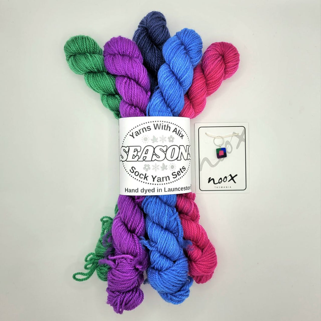 Cool Winter - Mini Skein Sock Sets