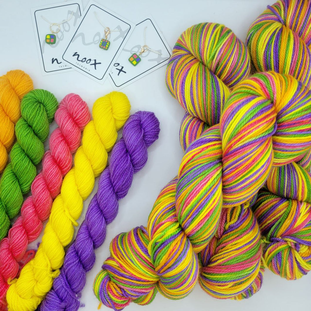 Bright Spring - Self Striping Sock Sets