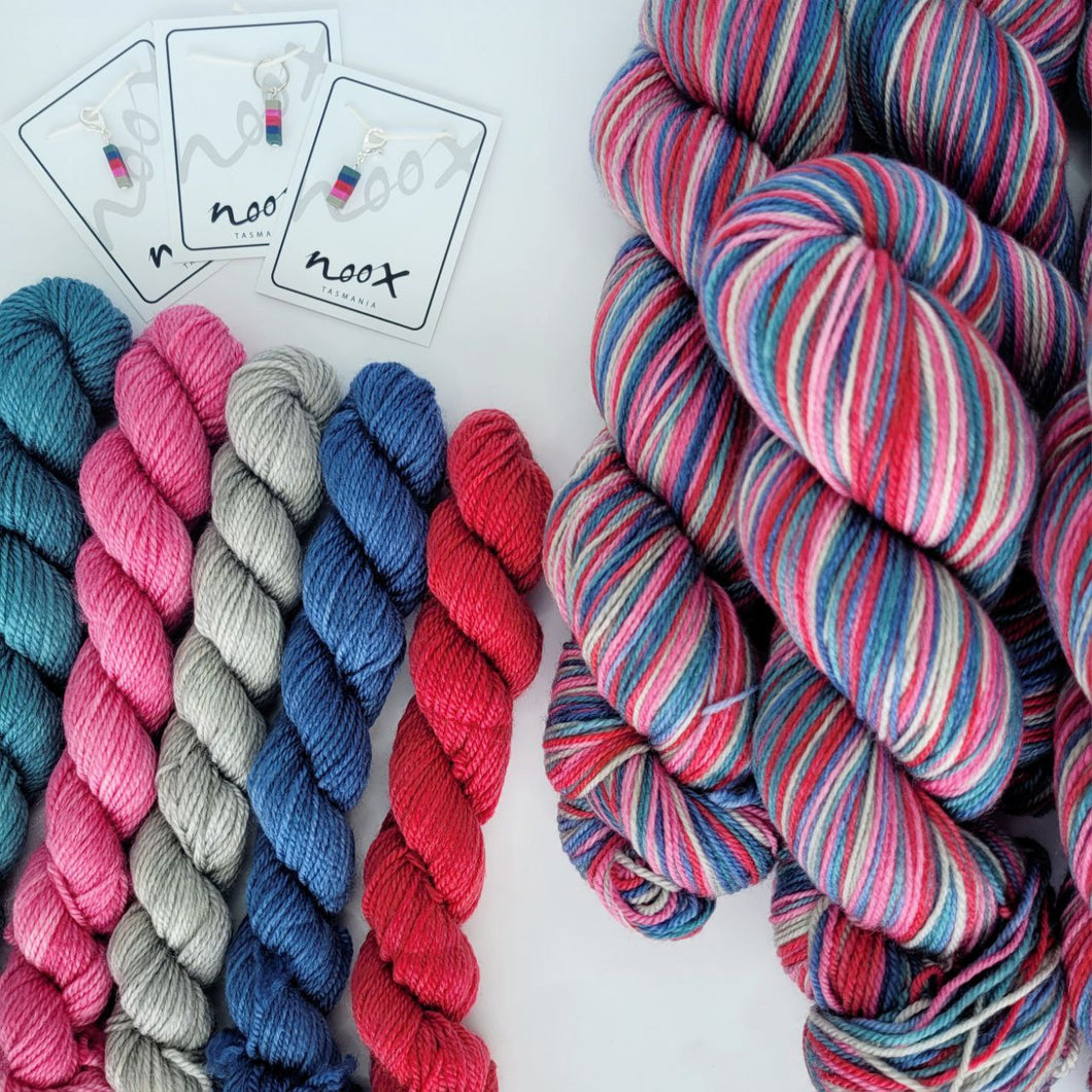 Cool Summer - Self Striping Sock Sets